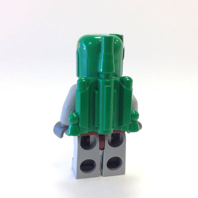 LEGO Minifigure -- Boba Fett - Classic Grays-Star Wars / Star Wars Episode 4/5/6 -- SW002 -- Creative Brick Builders